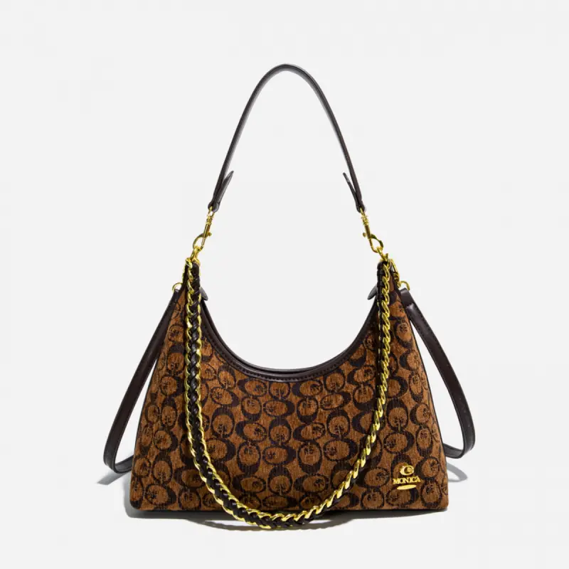 Coffee Color Niche Tote Bag for Women