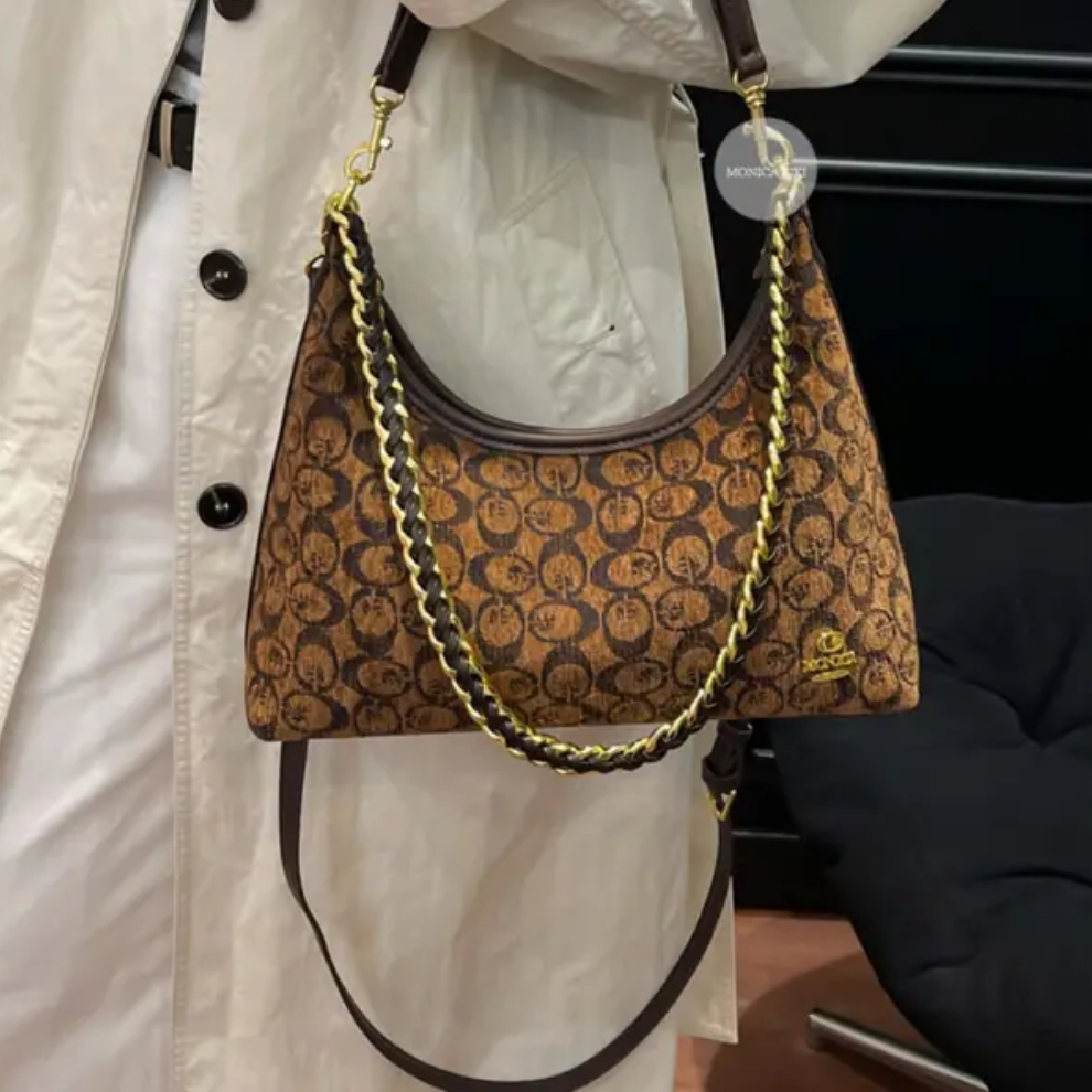 Coffee Color Niche Tote Bag for Women