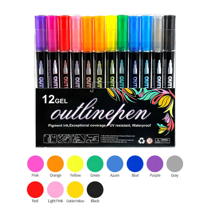 Doppellinien-Konturstift