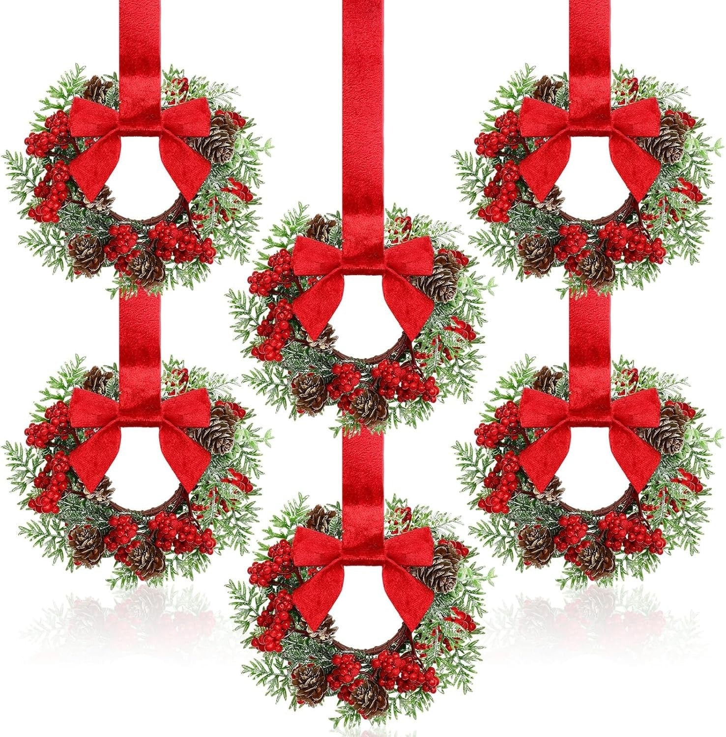 Mini-Weihnachtskränze