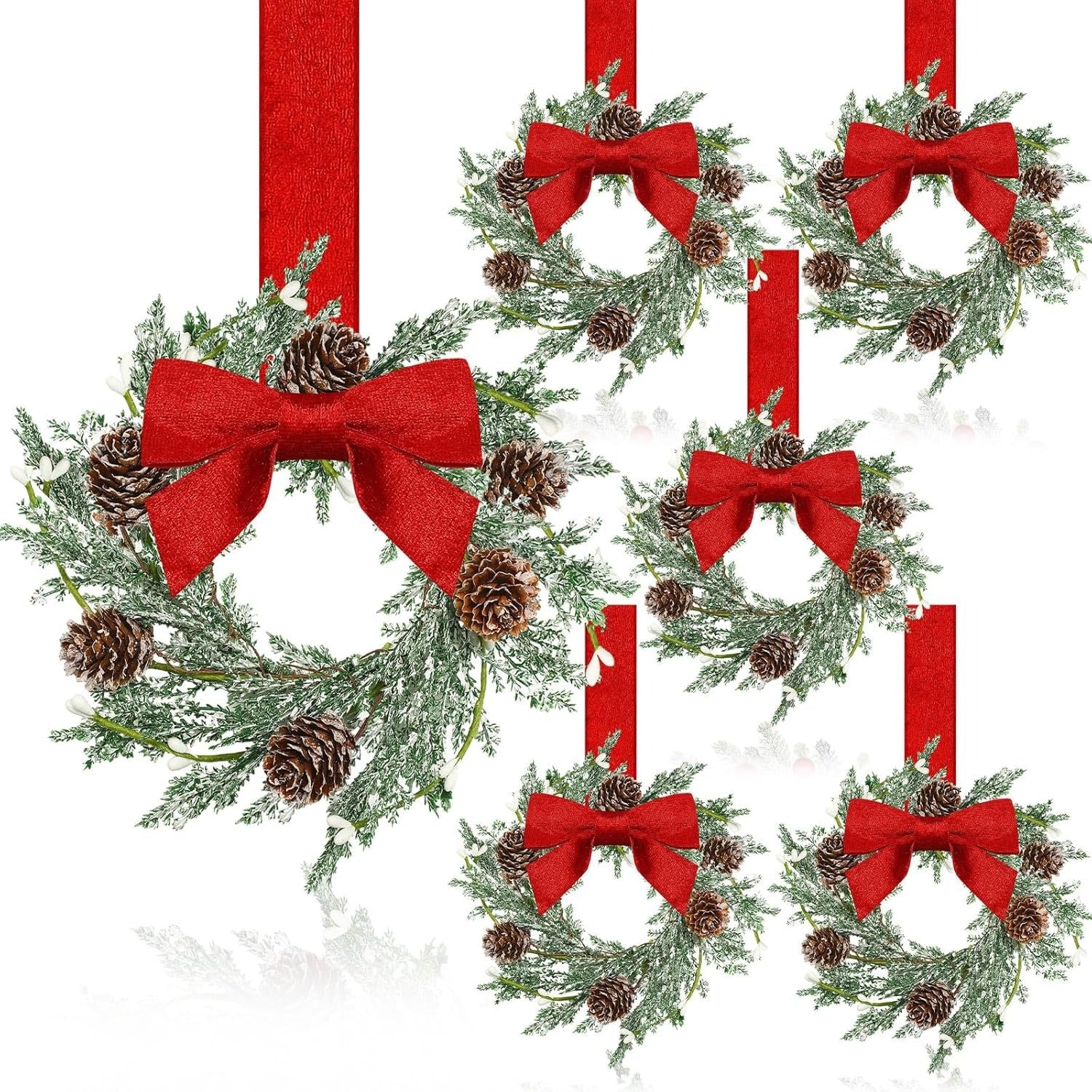 Mini-Weihnachtskränze