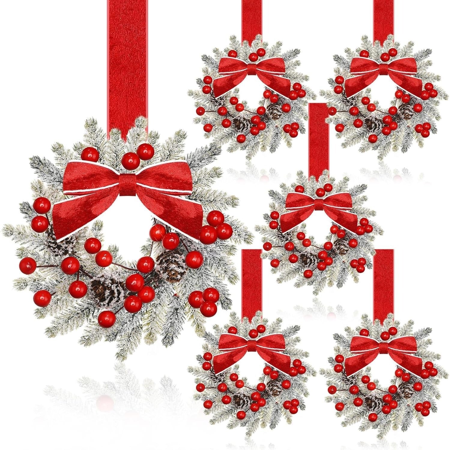Mini-Weihnachtskränze