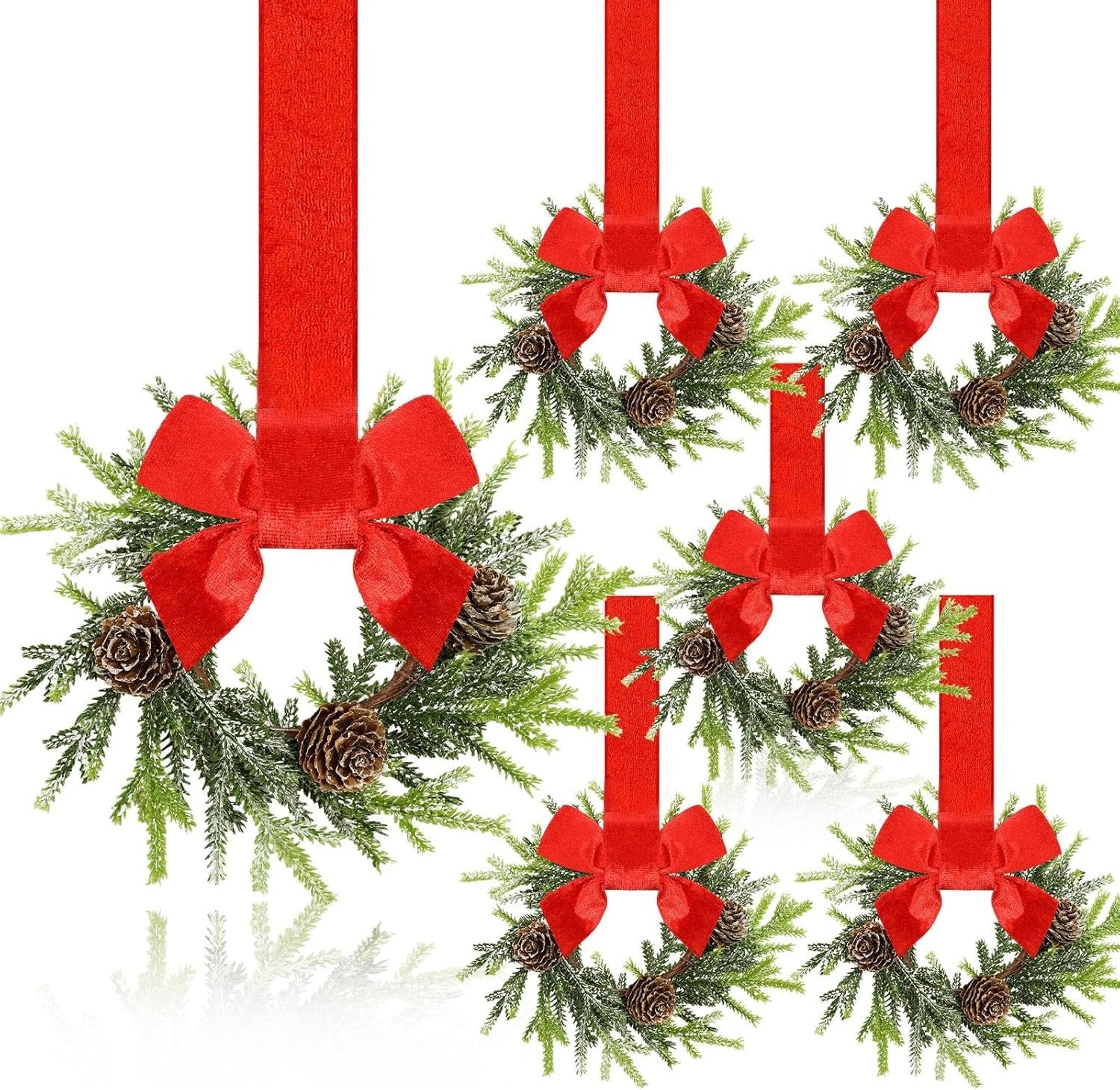 Mini-Weihnachtskränze