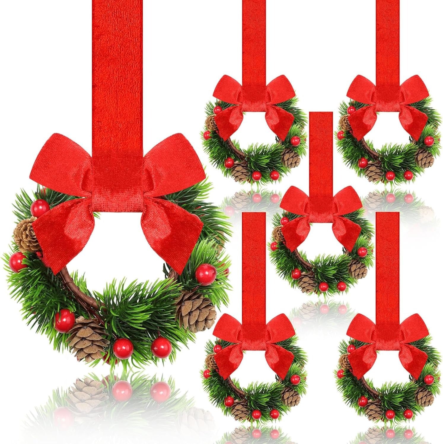 Mini-Weihnachtskränze