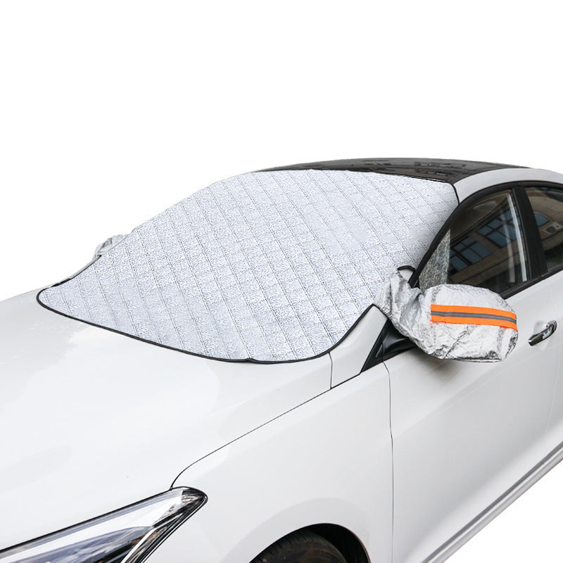 Magnetische Schneedecke für Frontscheiben