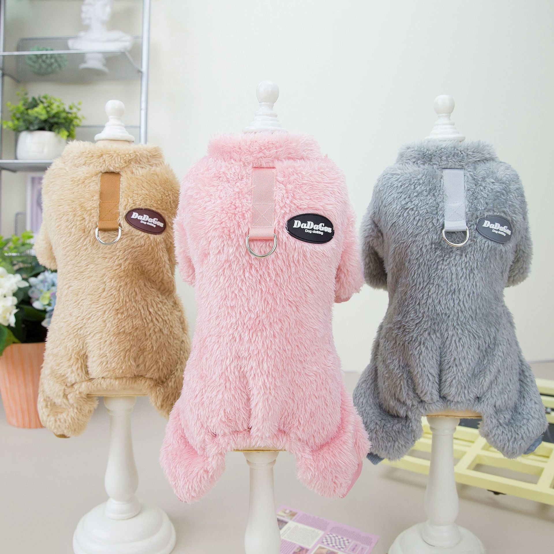 Elastischer Overall aus Fleece