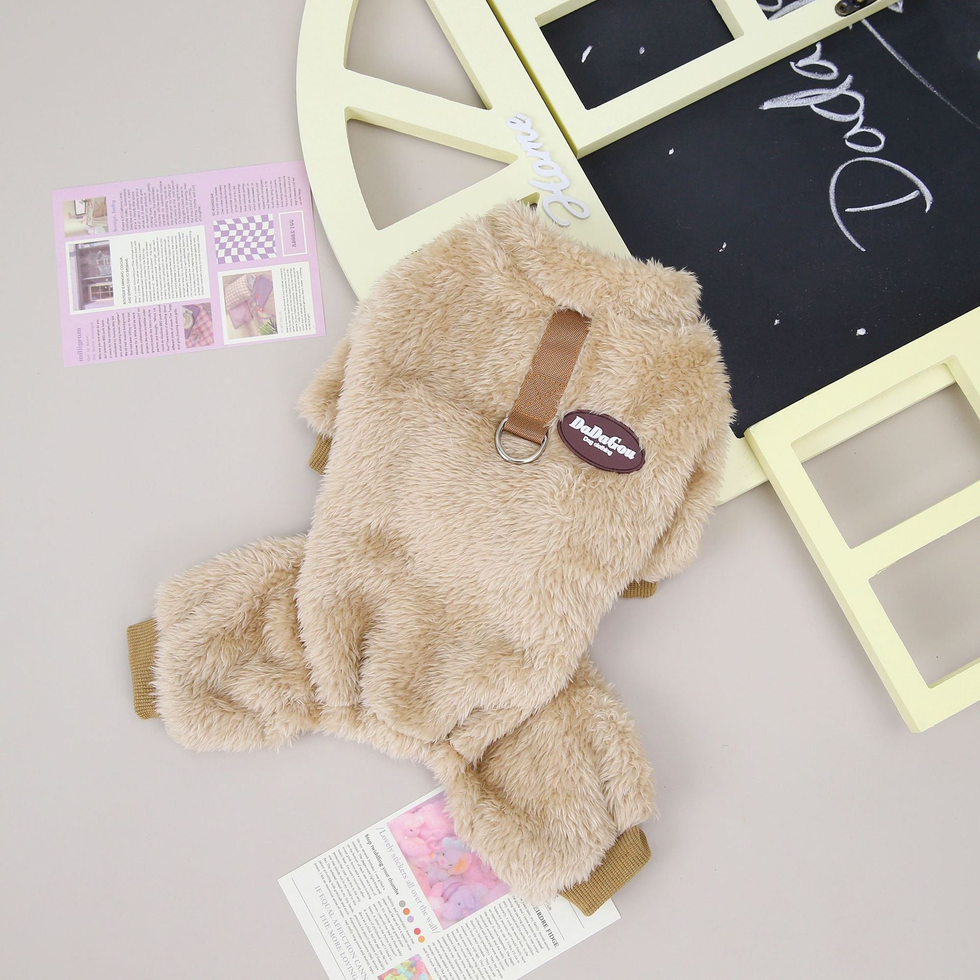 Elastischer Overall aus Fleece