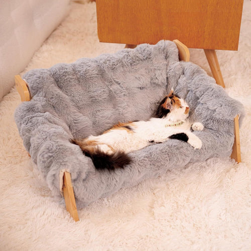 Abnehmbares & Waschbares Winter Katzensofa