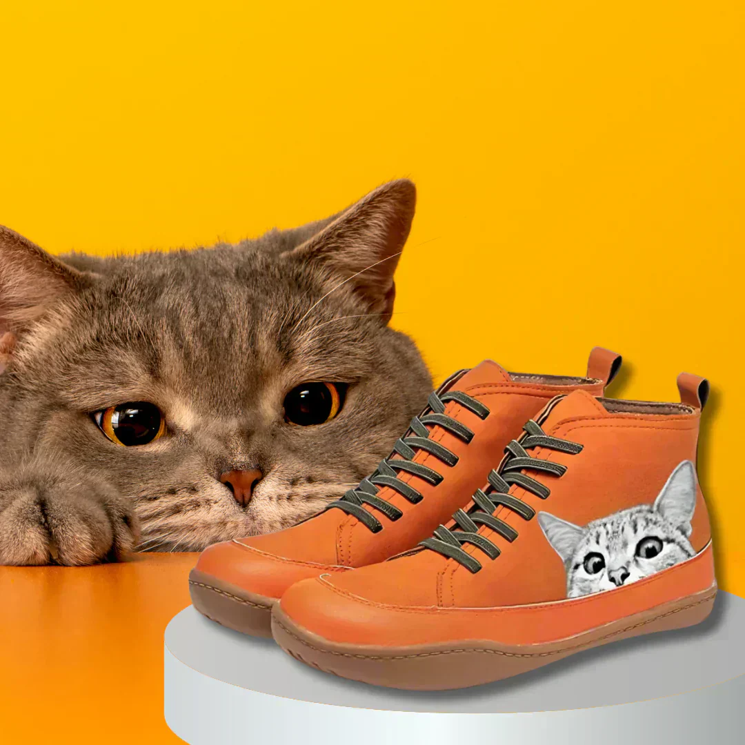 Stiefeletten für Katzenliebhaber