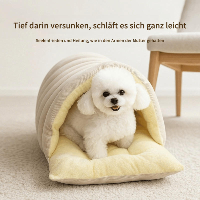 Abnehmbares Winter-Katzenbett