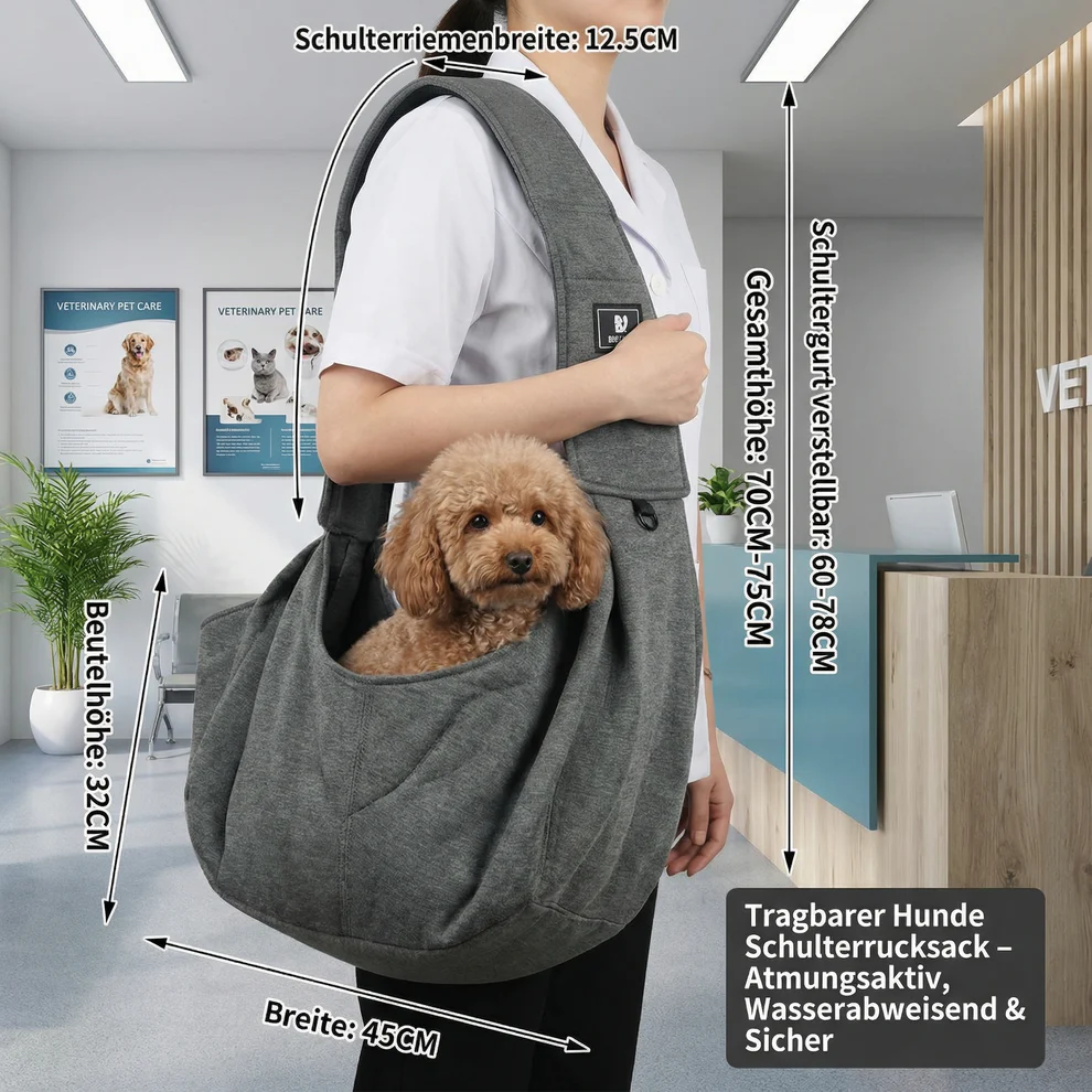 Tragbarer Schulterrucksack