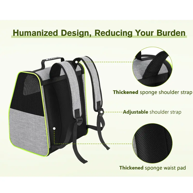 Katzen-Tragerucksack für bequemes Reisen
