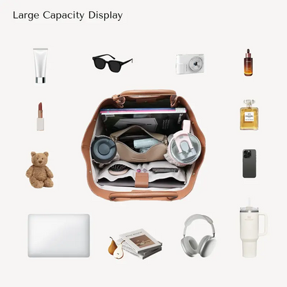 Elegant PU Leather Tote Bag