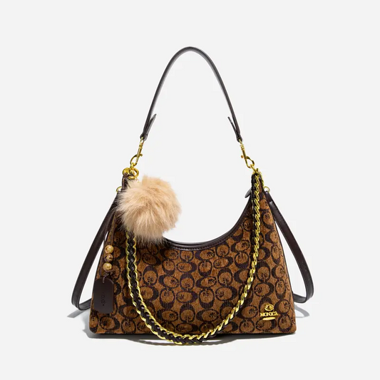 Coffee Color Niche Tote Bag for Women