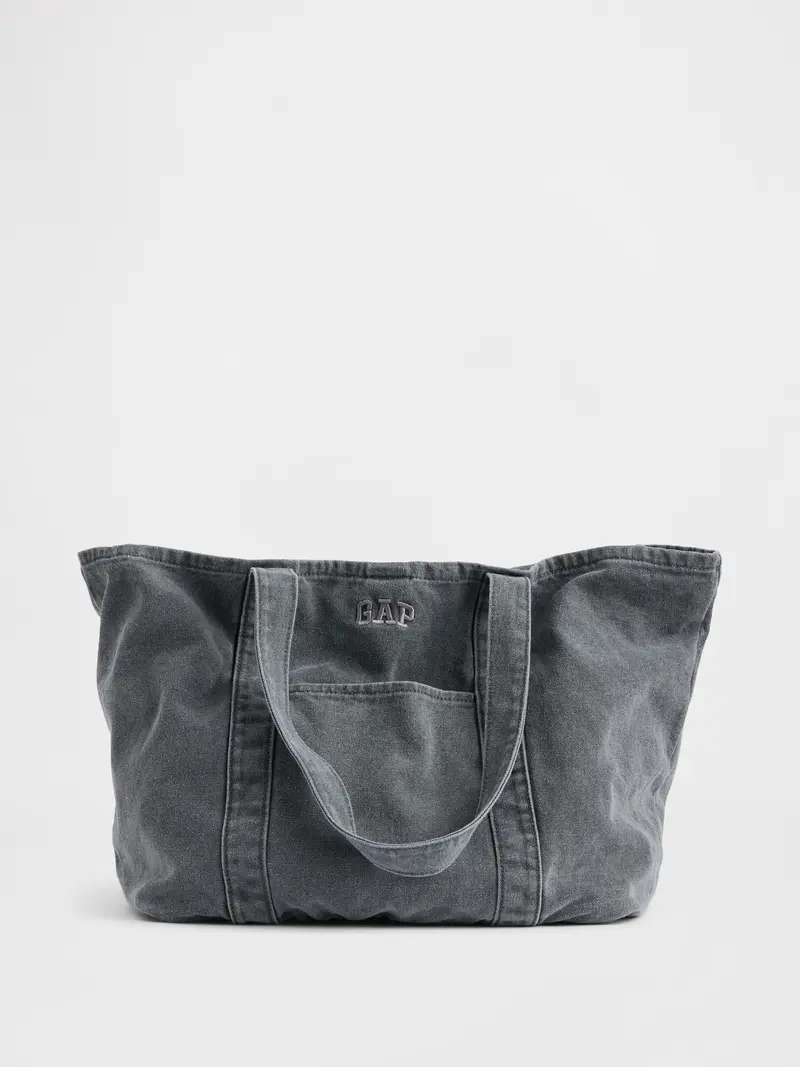 Women's Logo Cotton Tote Bag
