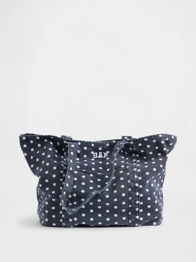 Women's Logo Cotton Tote Bag