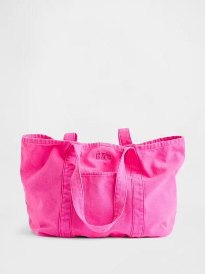 Women's Logo Cotton Tote Bag