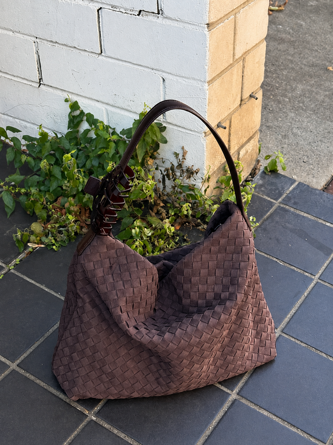 Capri Suede Tote Bag