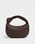 Knotted Woven Hobo Bag