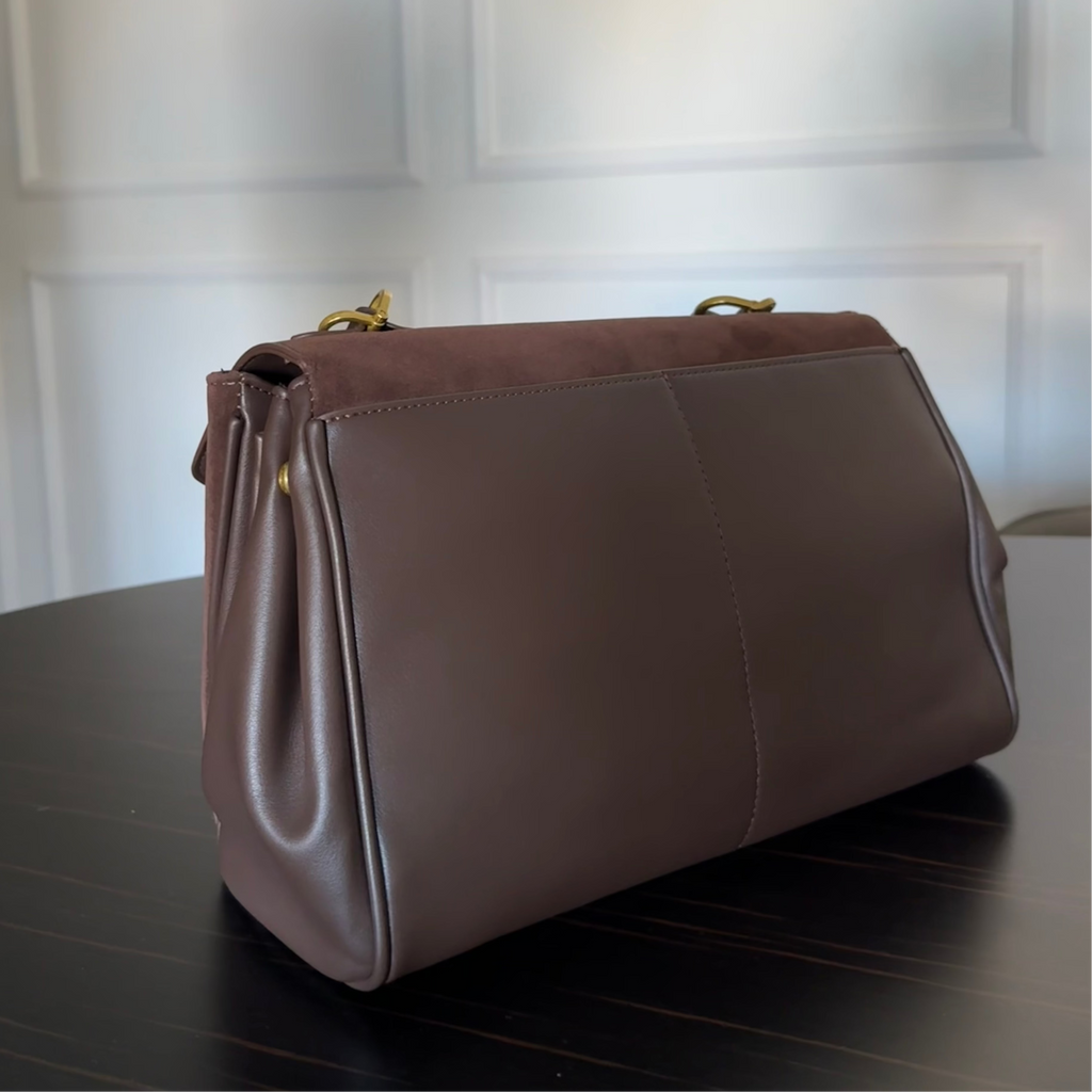 Lock-Clasp Commuter Tote