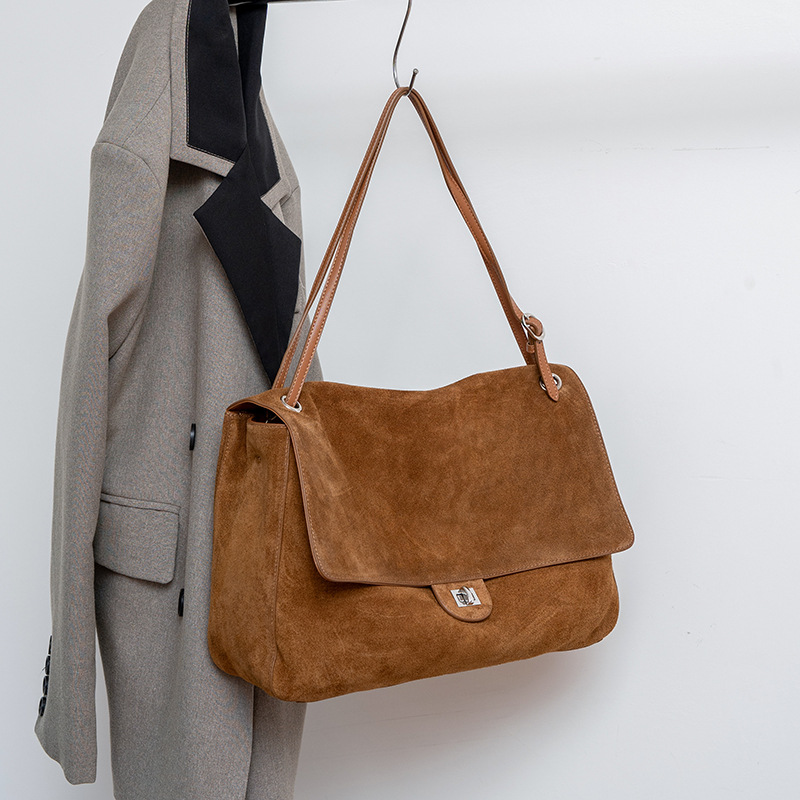 Slouchy Leather Shoulder Bag
