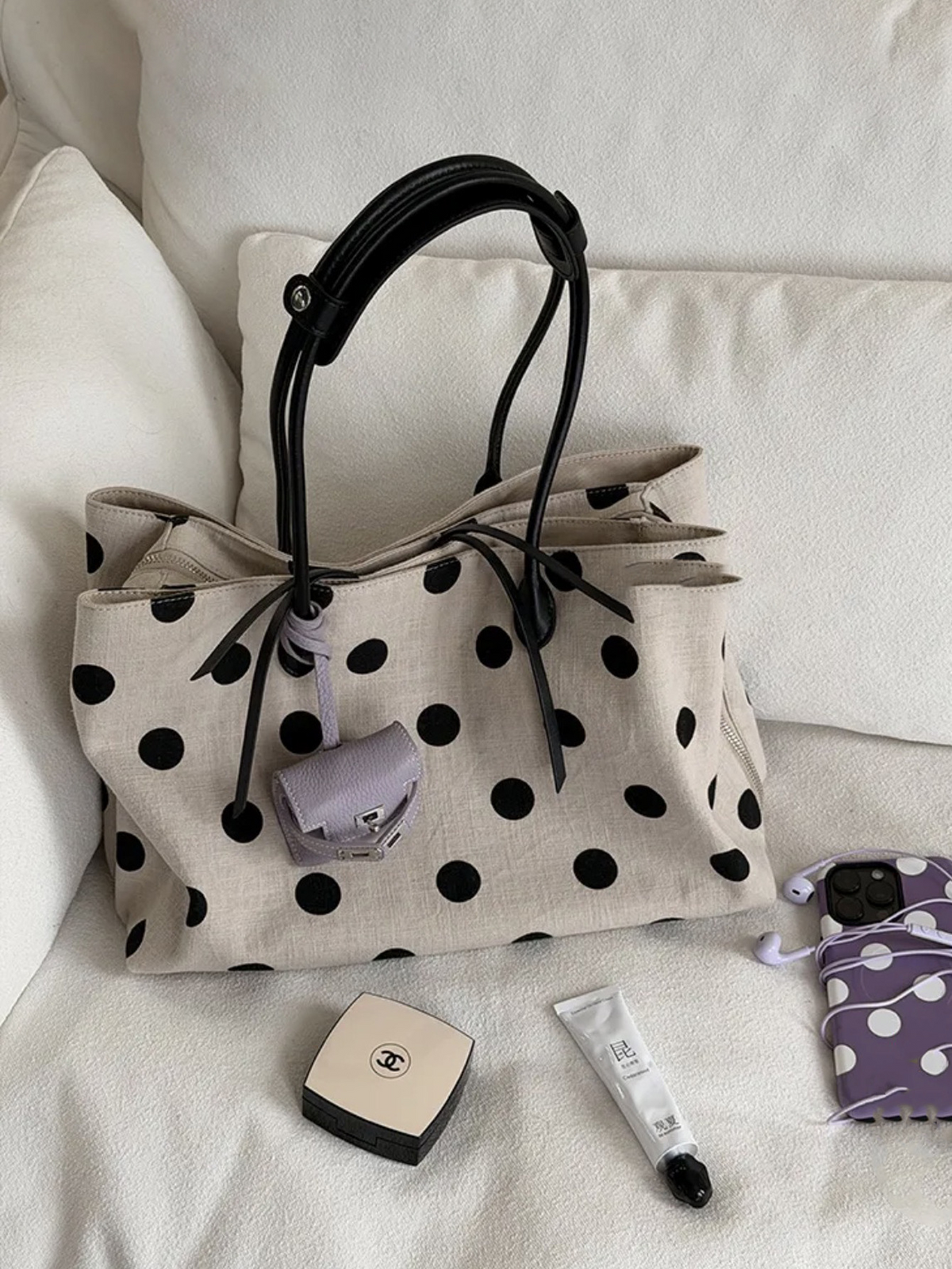 Color-block Sandwich Tote