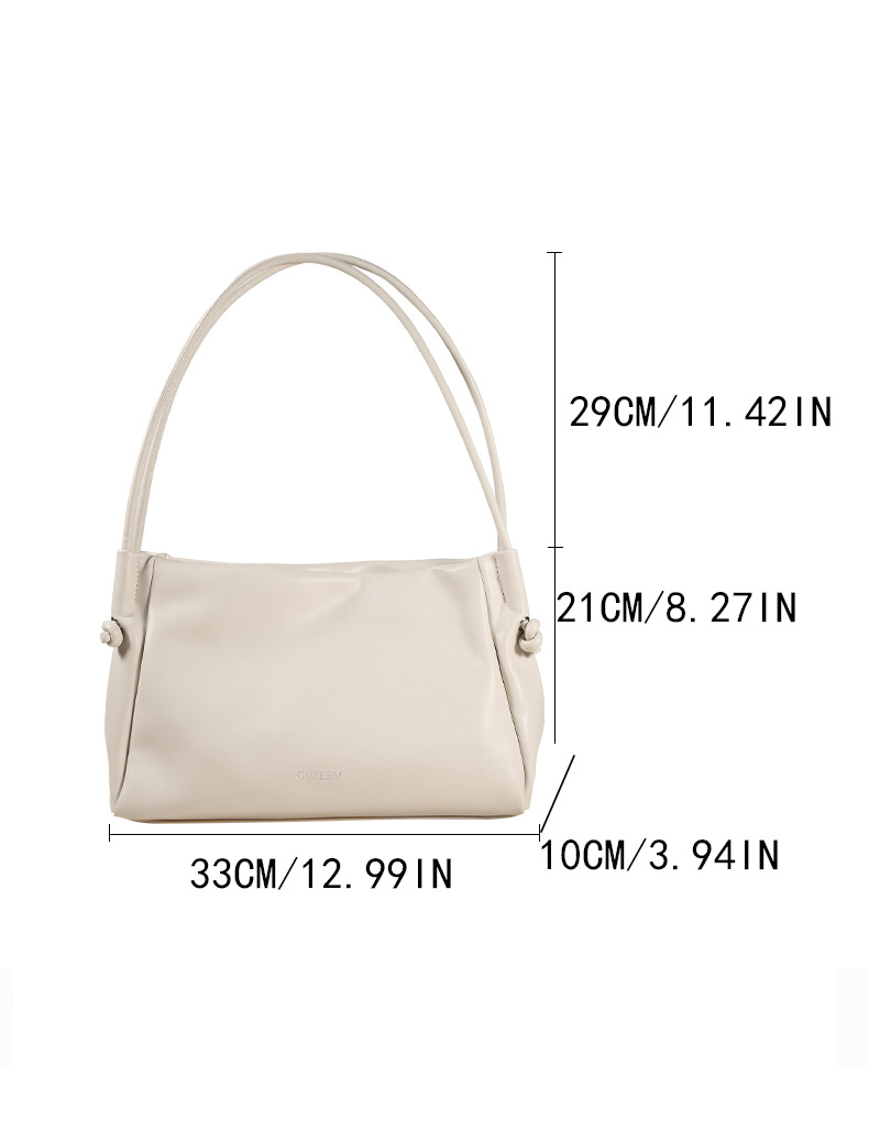 Vegan Leather Soft Handbag
