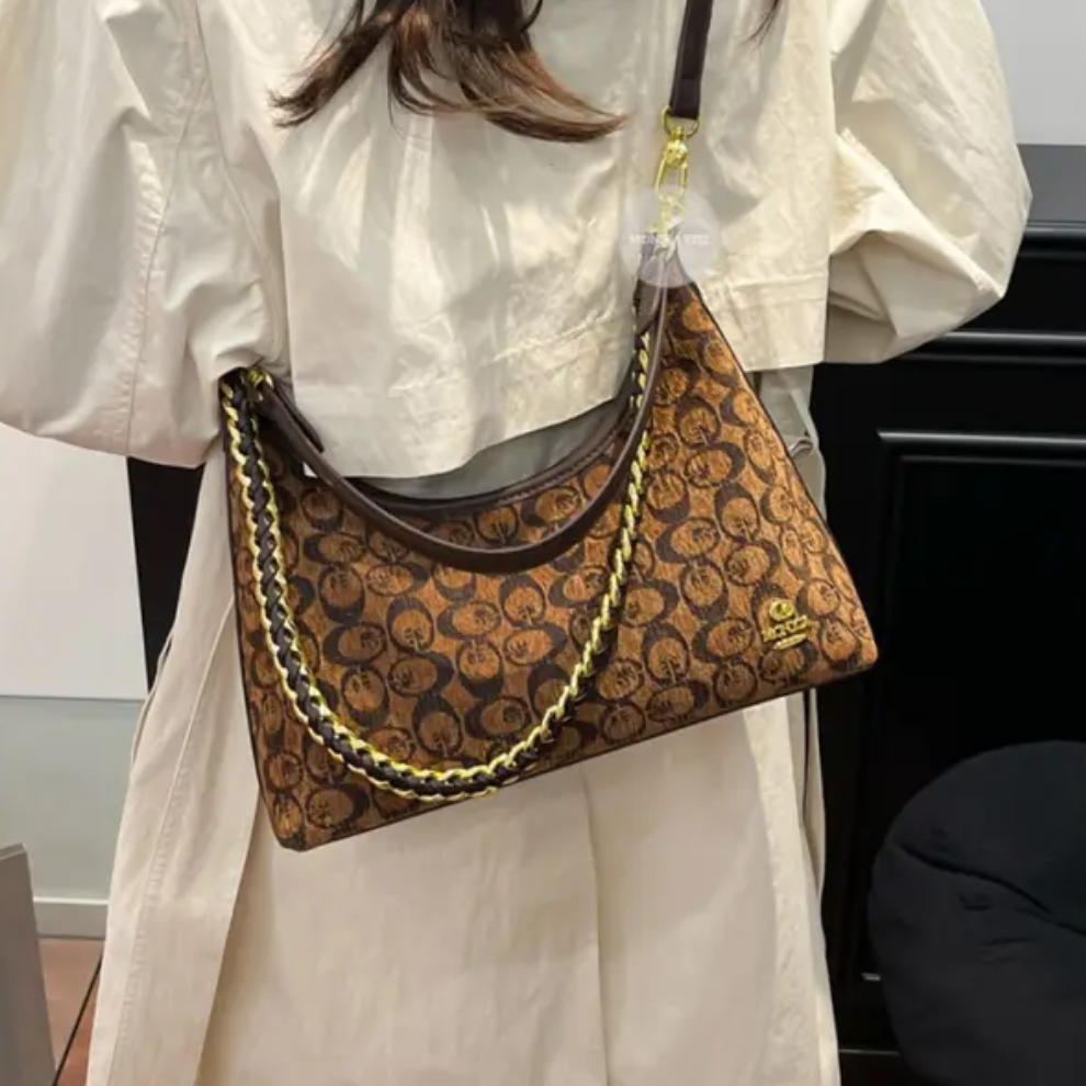 Coffee Color Niche Tote Bag for Women