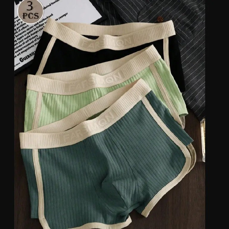 Men's Fashion Belt Elastic Soft Breathable Comfortable Boxer Briefs