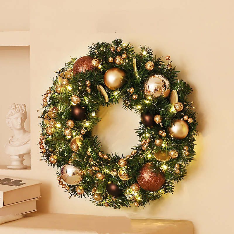Deko-Kranz „Weihnachtsgrüße“