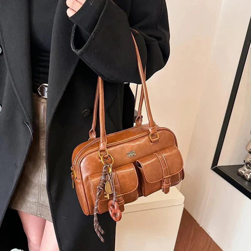 Liza Multi-Pocket Handbag