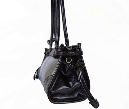 Luna Shoulder Bag with Belt Detail