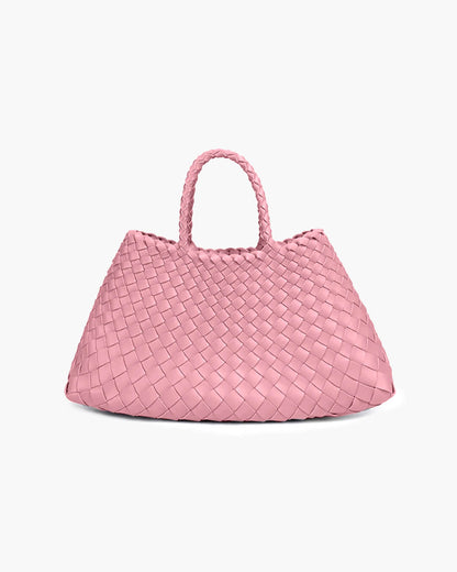 Marissa Vegan Leather Woven Bag Medium