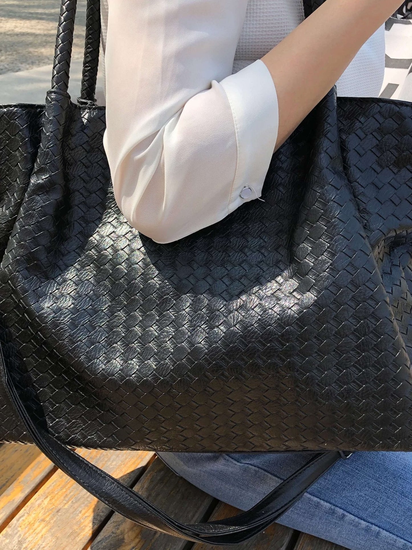 Natalie Woven Bag XL