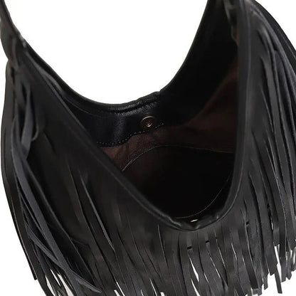 Tatiana Tasseled Hobo Bag